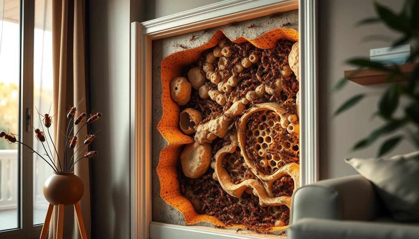 Ameisennest im Haus lokalisieren