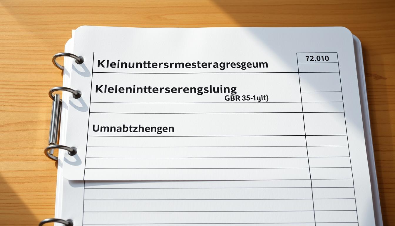 Kleinunternehmerregelung GbR Umsatzgrenzen Kleinunternehmerregelung GbR Umsatzgrenzen