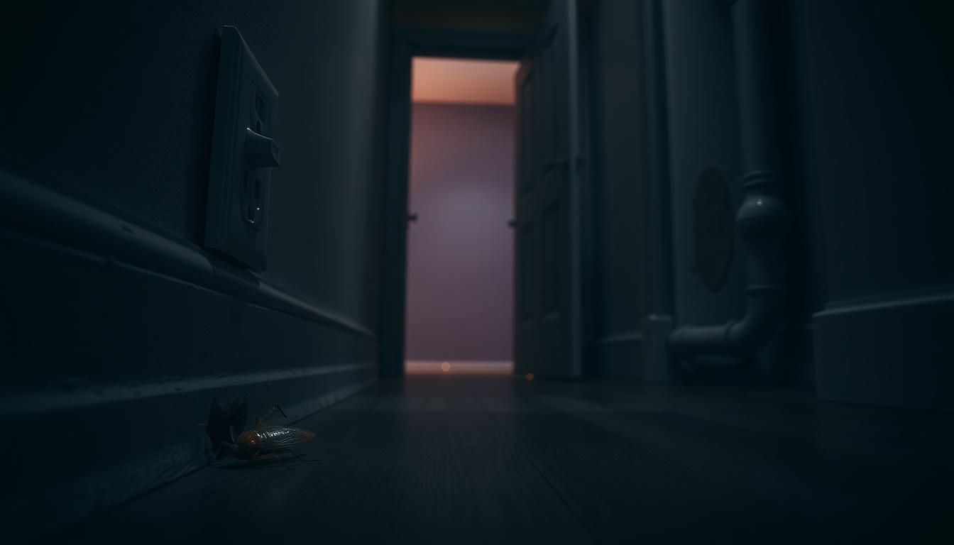 Silberfische Zugangspunkte in Wohnungen