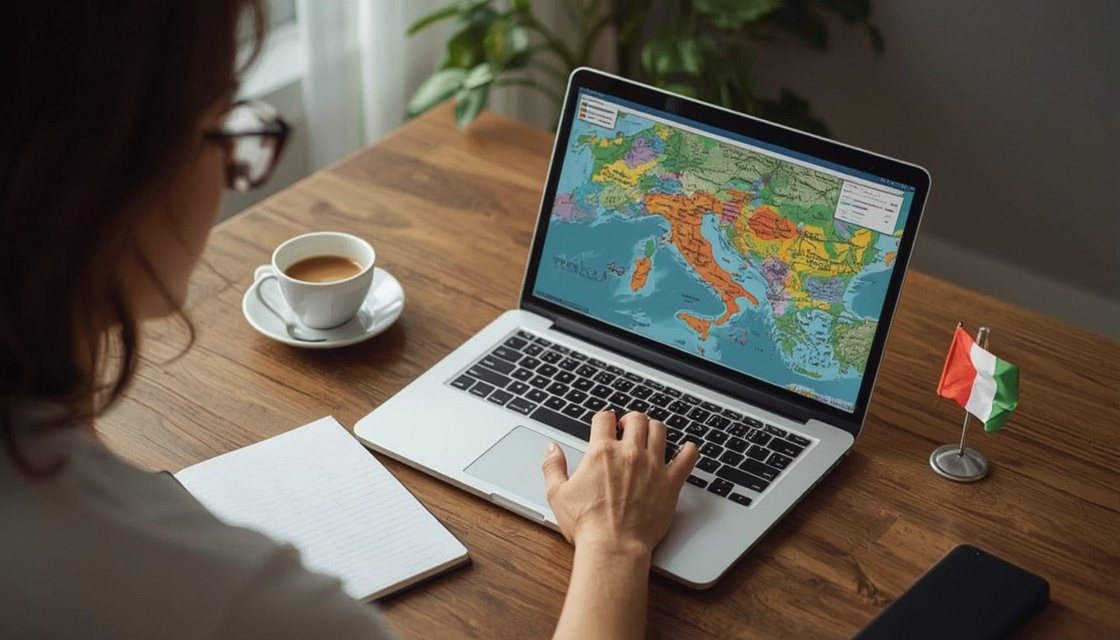 Italien Pauschalreisen digital planen
