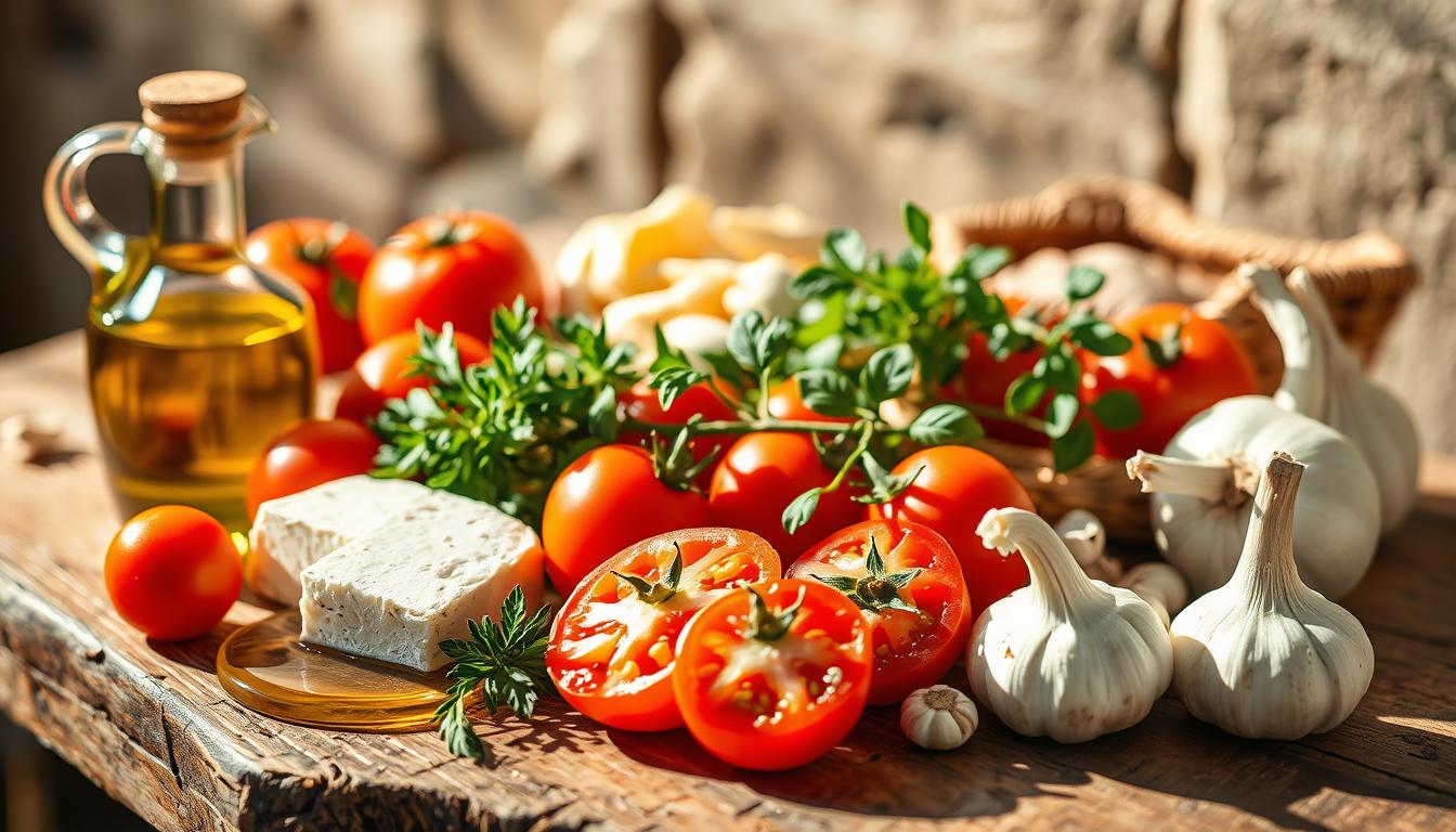 mediterrane Kochkunst mit frischen Zutaten mediterrane Kochkunst mit frischen Zutaten